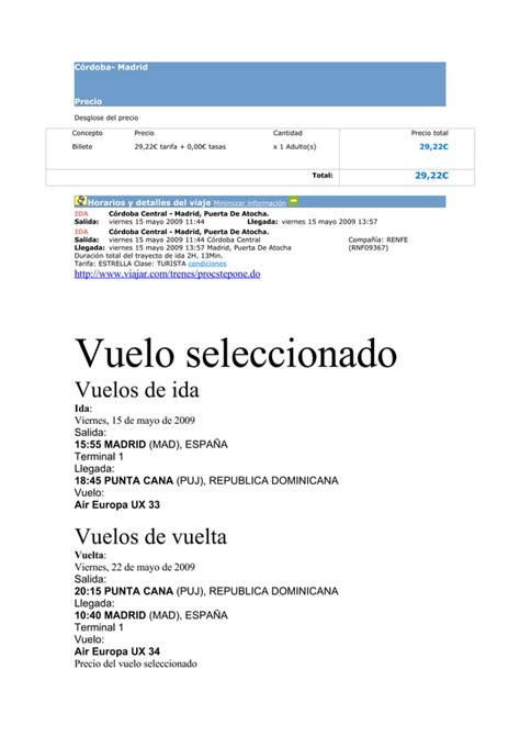 Viaje A Punta Cana PDF