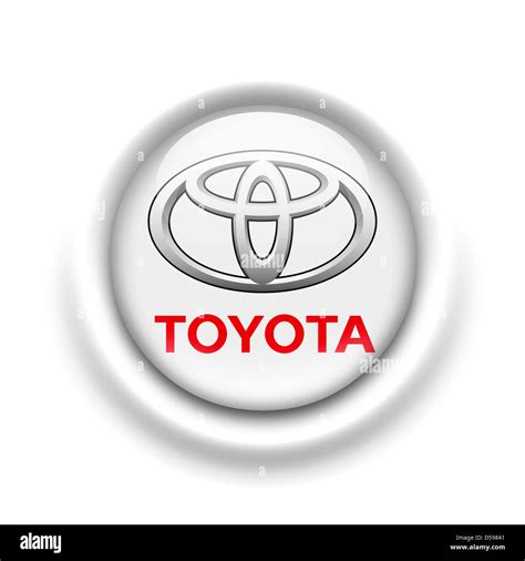 Toyota Logo Symbol Icon Flag Stock Photo Alamy