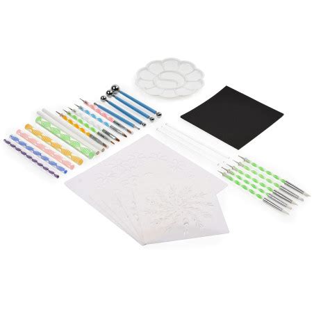 Kit D Corations Mandala Outils Peinture Pointage Tige Et Stylets