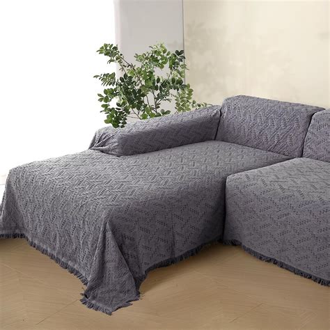 Sanmadrola Couch Cover Sofa Cover Oversized Chair Cover Grey Couch ...