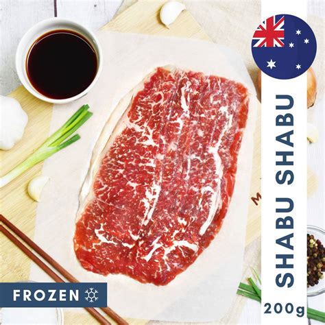 The Meat Club Sirloin Mb4 Shabu Shabu Aus Frozen Ntuc Fairprice