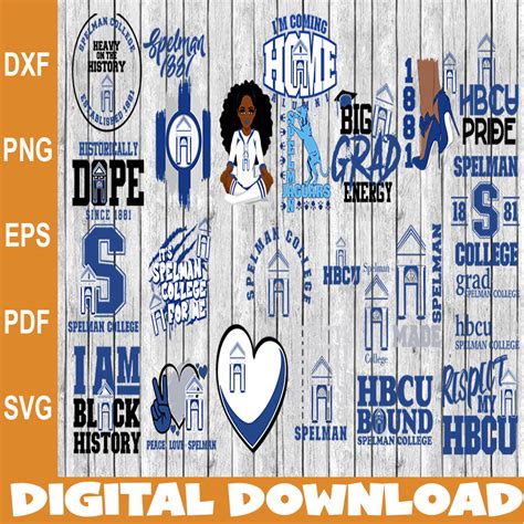 Bundle 25 Files Spelman College Football Team Svg, Spelman C - Inspire Uplift