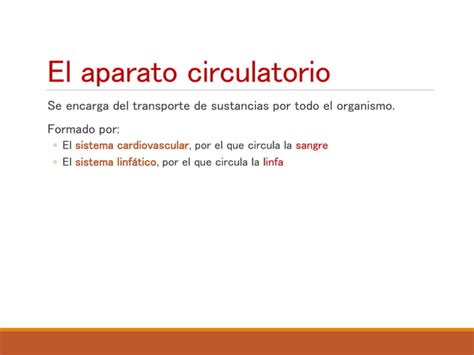 Aparato Circulatorio Ppt