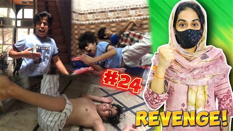 Revenge Prank 24 Hours Gone Wrong 😱 Ali Ro Para Prank Revenge Brother Gonewrong Youtube