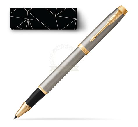 Parker IM Brushed Metal GT Rollerball Pen In Cover Lucky In Cover Lucky