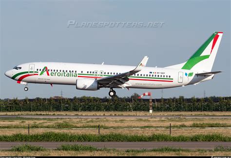 9H GEF Aeroitalia Boeing 737 86Q WL Photo By Varani Ennio VRN