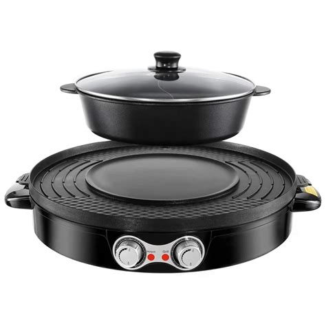 Хот-пот Электрический корейский гриль-барбекю Shabu Shabu Hot Pot с ...