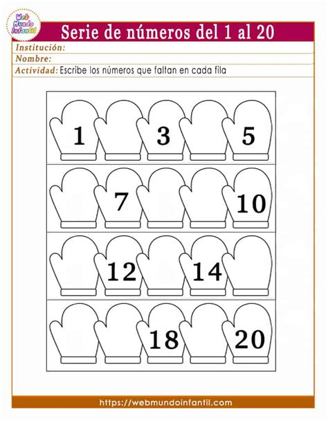 Ficha De Actividad N Meros Que Faltan Twinkl Off