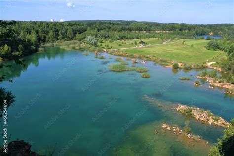 Park Gródek dawny Kamieniołom Polskie Malediwy w Jaworznie na Śląsku