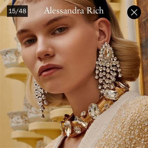 Alessandra Rich Earrings Alessandra Rich Ear Cuff Earrings