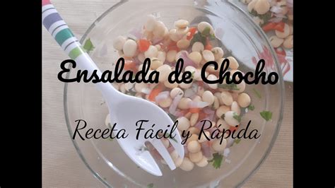 Ensalada De Chocho Tarwi Recetas F Ciles Y R Pidas Youtube