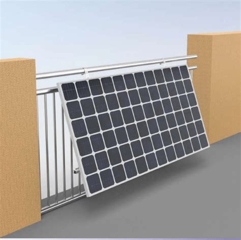 Solarmontageset Unterkonstruktion für Balkonkraftwerk 1 Modul Solario24