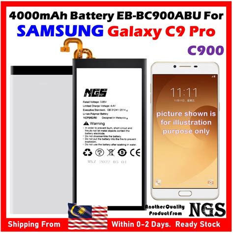 ORl NGS Brand 4000mAh Battery EB BC900ABE Compatible For Samsung Galaxy