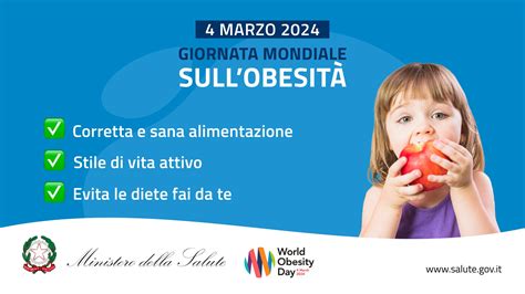 GIORNATA MONDIALE SULLOBESITÀ 4 MARZO 2024