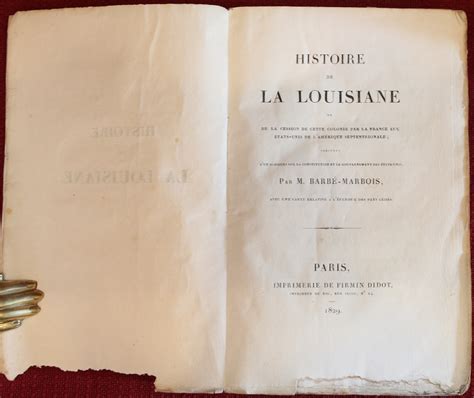 Histoire De La Louisiane Et De La Cession De Cett Colonie Par La France