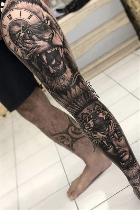 Fotos De Tatuagens Masculina Na Perna Fotos E Tatuagens Tatuagem