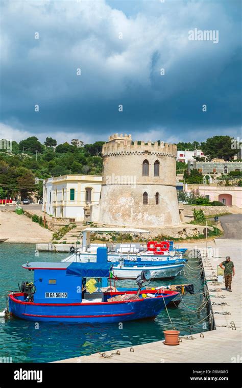 Italy Apulia Salento Region Morciano Di Leuca Torre Vado The