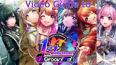 D4DJ Groovy Mix 1st Anniversary Guide YouTube