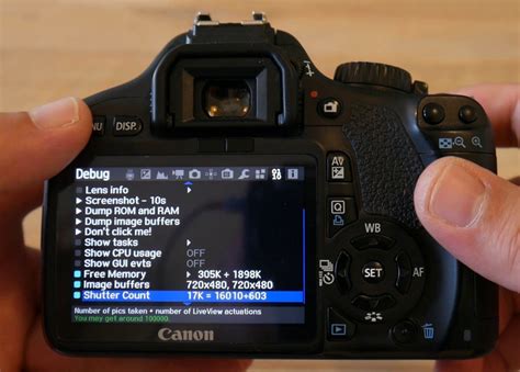 How To Check Shutter Count On Canon Eos 550d Rebel T2i Karen Tamrazyan