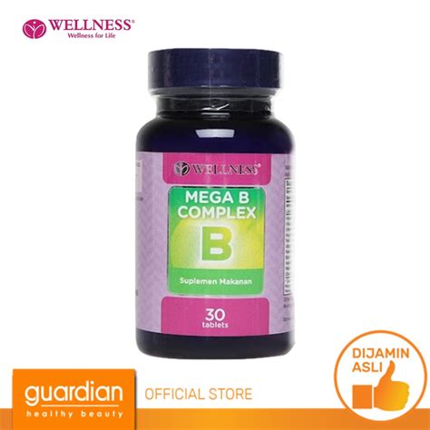 Jual WELLNESS Mega B Complex 30s Memenuhi Kebutuhan Vitamin B Kompleks