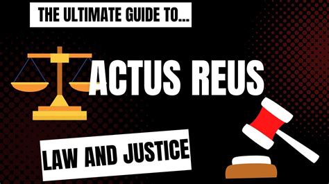 Learn Criminal Law 101 Actus Reus YouTube