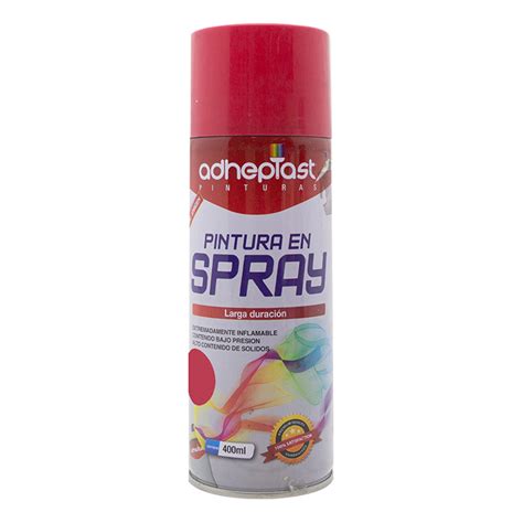 9CD6001 PINTURA SPRAY ROJO BRILLANTE 5 ADHEPLAST