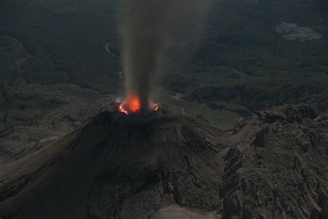 Santiaguito Volcano