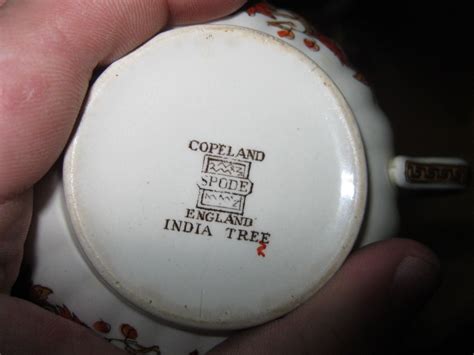 SPODE CHINA, PATTERN "INDIA TREE"