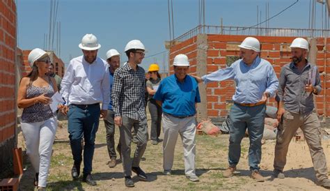 Juan Jos Mussi Y Agust N Simone Recorrieron Las Obras De Construcci N