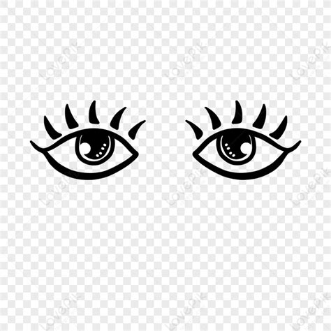 Body Part Eyes Clipart Black And White Anime Eyes,eyelashes,parts PNG ...