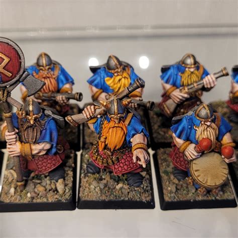 3d Print Of Dwarfs Marksmen Unit Highlands Miniatures By Dinx