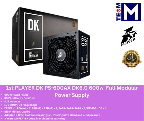 Stplayer Ps Ax Dk Premium W Power Supply Psu Plus