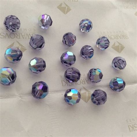 Swarovski Crystal Round Beads 5000 3mm 4mm 8mm 10mm Light Etsy