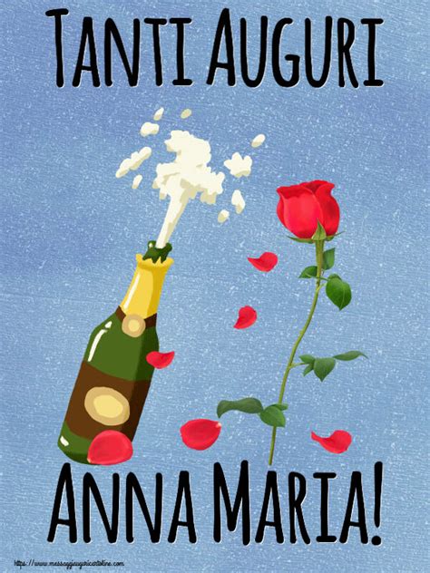 Cartoline Con Nome Anna Maria Di Auguri Cartolineconnomi