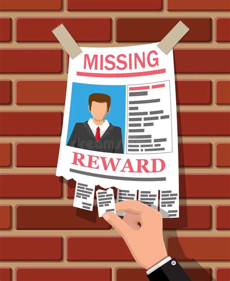 Missing Person Poster Stock Illustrations – 310 Missing Person Poster ... 