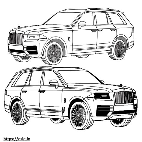 Rolls Royce Cullinan 2024 Boyama