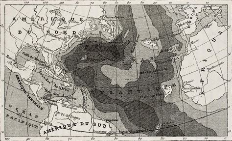 Atlantic Ocean Map Depth Chart