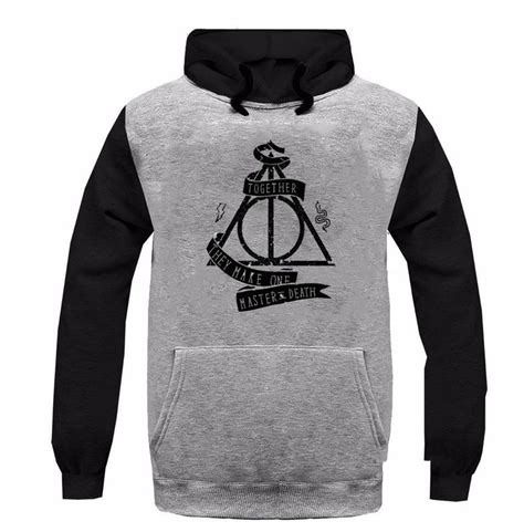 Blusa De Frio Moletom Harry Potter Relíquias Da Morte Gusdan