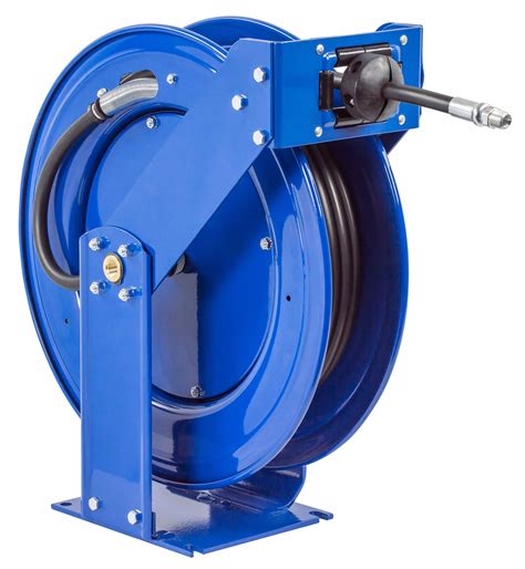 COXREELS Spring Return Hose Reel 100 Ft 3 8 In I D 3 8 In MNPT