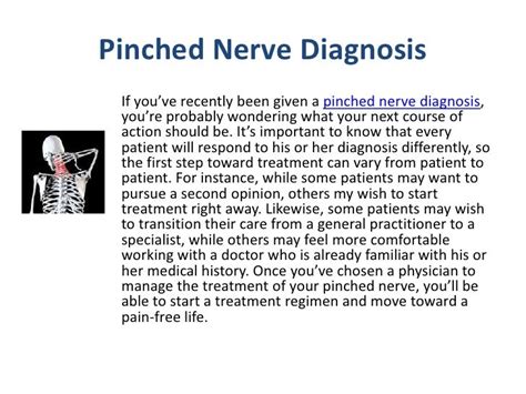 Pinched Nerve Diagnosis