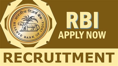 Rbi Recruitment 2024 Check Vacancy Post Age Qualification Salary