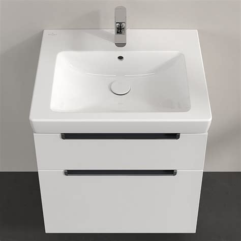 Villeroy And Boch Subway 20 Two Pull Out Compartments Wall Hung Vanity