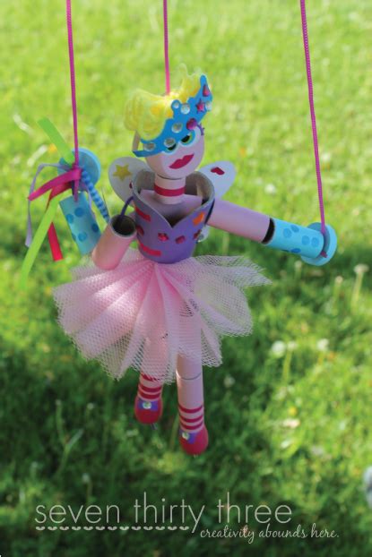 DIY Marionette | Fun crafts for kids, Crafts, Crafts for kids