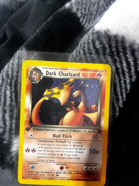 Pok Mon Tcg Dark Charizard Team Rocket Holo St Edition Holo Rare