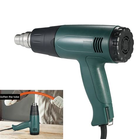 W Electric Heat Gun Hot Air Gun Temperature Controlled Soldering Hairdryer Gun Build Tool