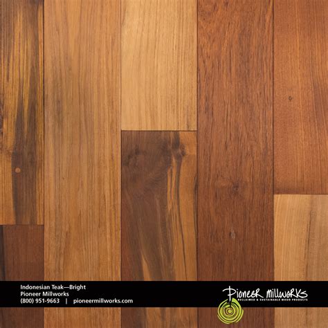 Bright Indonesian Reclaimed Teak Pioneermillworks