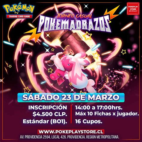 Torneo Pokemadrazos Casual Pok Mon Tcg Evento De Marzo