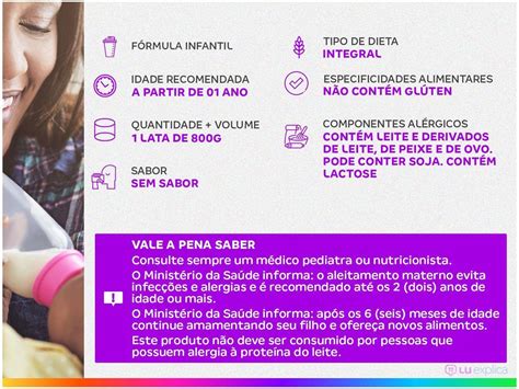 Fórmula Infantil Profutura 3 sem Sabor Aptanutri 800g Fórmula