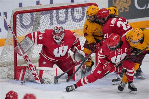 1 Minnesota Gophers Womens Hockey Face 3 Badgers In Madison The