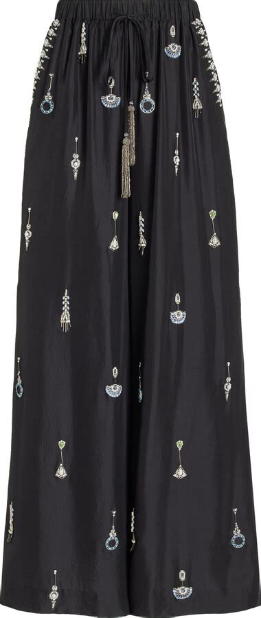 Cucculelli Shaheen Leg PantsShaheen ShopStyle Wide Leg Trousers